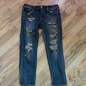 American eagle crop jeggings
